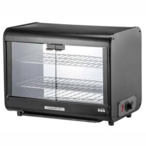 Macotics Commercial Food Warmer Display Case 2Tier ,Black -600W