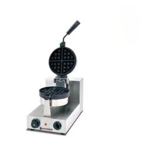 Waffle Maker Round Rotating
